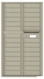 Florence 4C Horizontal Mailbox - 29 Doors - Max Height Private Access