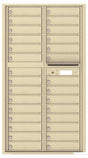Florence 4C Horizontal Mailbox - 29 Doors - Max Height Private Access