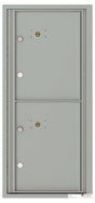 Florence 4C Horizontal Mailbox - 2 Parcel Lockers - ADA Compliant Max Height USPS Access