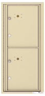 Florence 4C Horizontal Mailbox - 2 Parcel Lockers - ADA Compliant Max Height Private Access