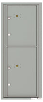 Florence 4C Horizontal Mailbox - 2 Parcel Lockers - 11 Doors High USPS Access