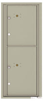 Florence 4C Horizontal Mailbox - 2 Parcel Lockers - 11 Doors High Private Access