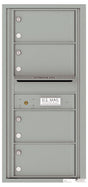 Florence 4C Horizontal Mailbox - 4 Doors - 10 Doors High USPS Access