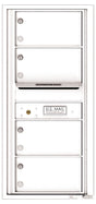 Florence 4C Horizontal Mailbox - 4 Doors - 10 Doors High Private Access
