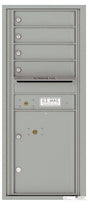 Florence 4C Horizontal Mailbox - 4 Doors, 1 Parcel Locker - 11 Doors High USPS Access