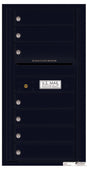 Florence 4C Horizontal Mailbox - 7 Doors - 9 Doors High Private Access