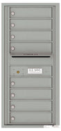 Florence 4C Horizontal Mailbox - 8 Doors - 10 Doors High USPS Access