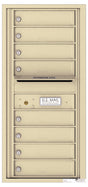 Florence 4C Horizontal Mailbox - 8 Doors - 10 Doors High Private Access