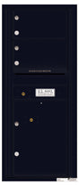 Florence 4C Horizontal Mailbox - 2 Doors, 1 Parcel Locker - 11 Doors High Private Access