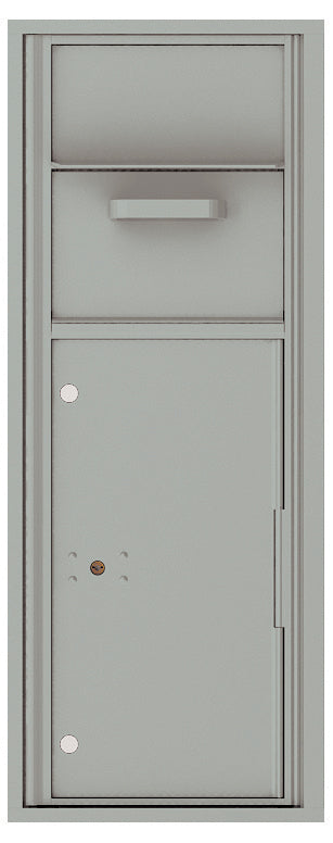 Florence 4C Mailbox Hopper Collection Drop Box - 12 Doors High USPS Access