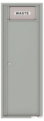 Florence 4C Mailbox Extra Large Trash/Recycling Bin - 13 Doors High USPS Access