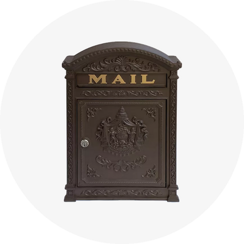 Locking Wall Mount Mailboxes