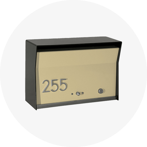 Modern Wall Mount Mailboxes