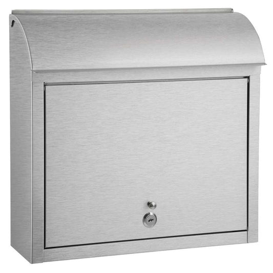 Compton locking mailbox, stainless steel