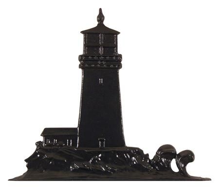 Whitehall 30" Traditional Directions LIGHTHOUSE Weathervane in Black for Roof or Garden