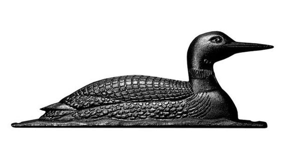 Whitehall 30" Traditional Directions LOON Weathervane in Black for Roof or Garden