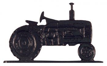 Whitehall 30" Traditional Directions TRACTOR Weathervane in Black for Roof or Garden