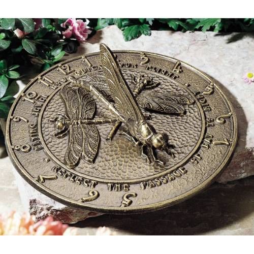 Whitehall LARGE Dragonfly Sundial