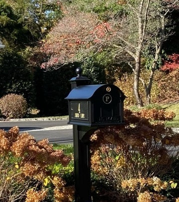 Whitehall Balmoral Monogram Mailbox-Post Package