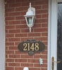 Whitehall Rochelle - Standard Wall - One Line Address Plaque 