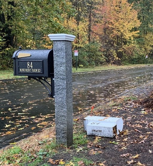 Whitehall Streetside Mailbox (Optional Accessories)
