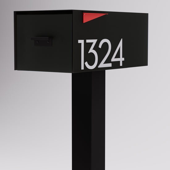 Post & Porch Large Malone Post-Mounted Mailbox