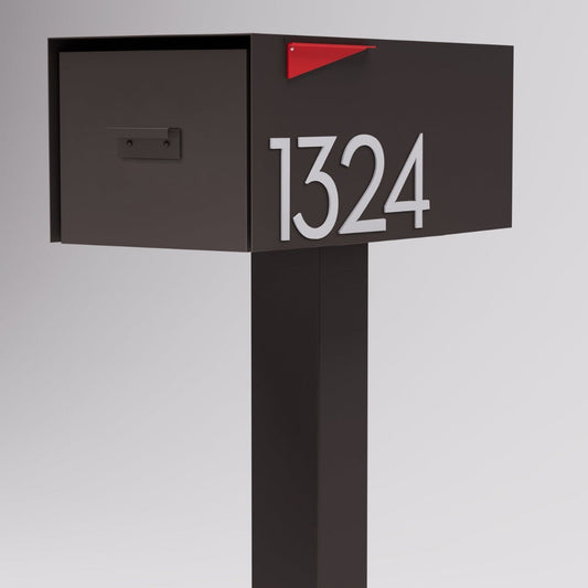 Post & Porch Large Malone Post-Mounted Mailbox
