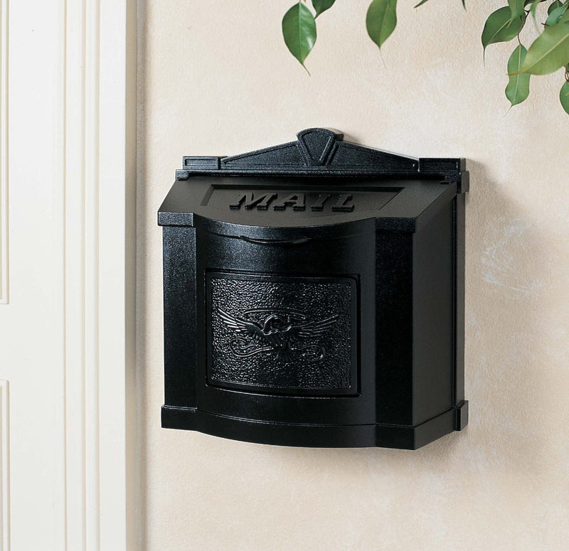 Wall Mount Mailbox with Eagle Emblem