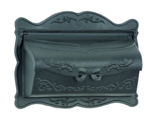 Amco Provincial Wallmount Mailbox in Black