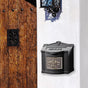 Fleur de Lis Wall Mount Mailbox