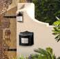 Fleur de Lis Wall Mount Mailbox