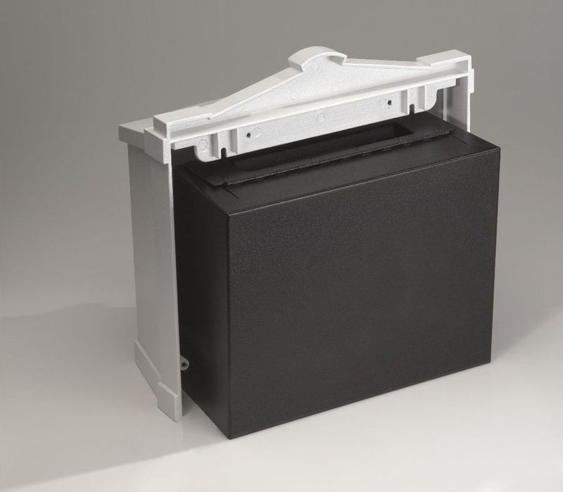 Wall Mount Mailbox with Leaf Emblem