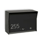 RetroBox Locking Wall Mount Mailbox in Coconut