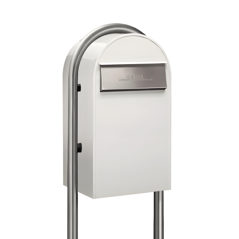 USPS Bobi Grande (B) Rear Access White Mailbox